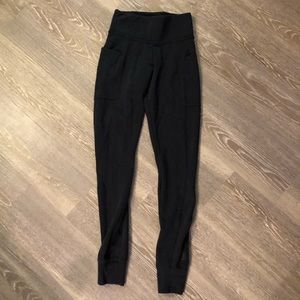 Black Nike Jogger style leggings